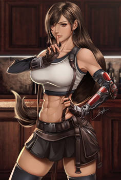 Tifa Lockhart abs