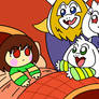 Chara and The Three Monsters