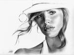 Jennifer Garner portrait by imaginee