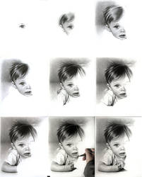 Baby portrait wip images