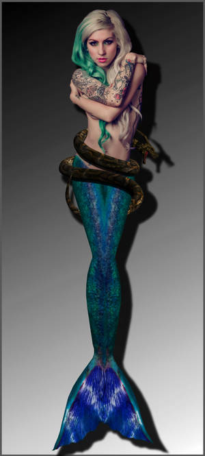 Mermaid Airica and friend by sirenabonita Mermaid Airica and friend by sirenabonita