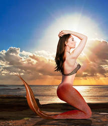 Mermaid Simona II ~ why the sun chooses to rise