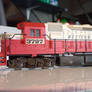 HO Model Western Maryland GP40 No.3797