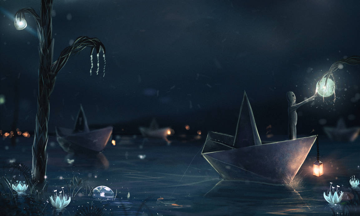 Paper boat by Sylar113 on DeviantArt