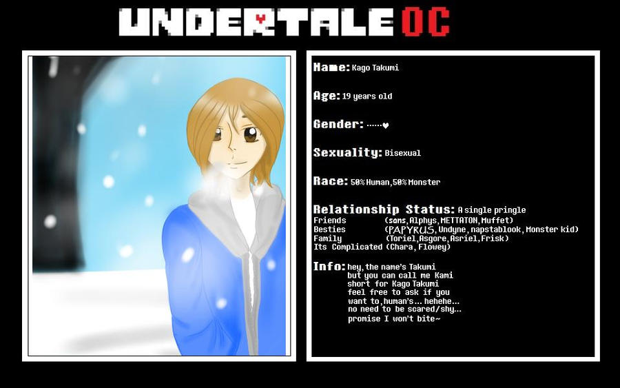 Undertale Oc by soomun4tea on DeviantArt