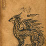 Blue dragon sketch