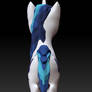 Shining Armor 3D - Back View