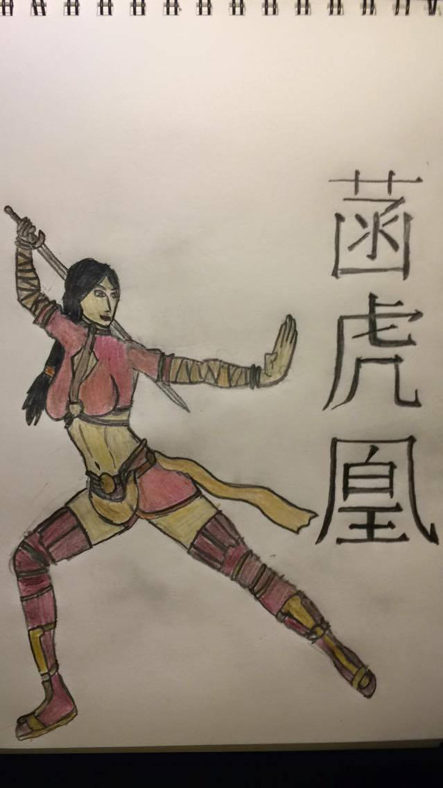 Hu Huang (AKA Wu The Lotus Blossom) by PutYaGunsOn on DeviantArt