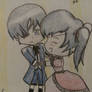 Chibi Ciel and Robin