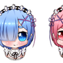 Rem and Ram [FanArt]