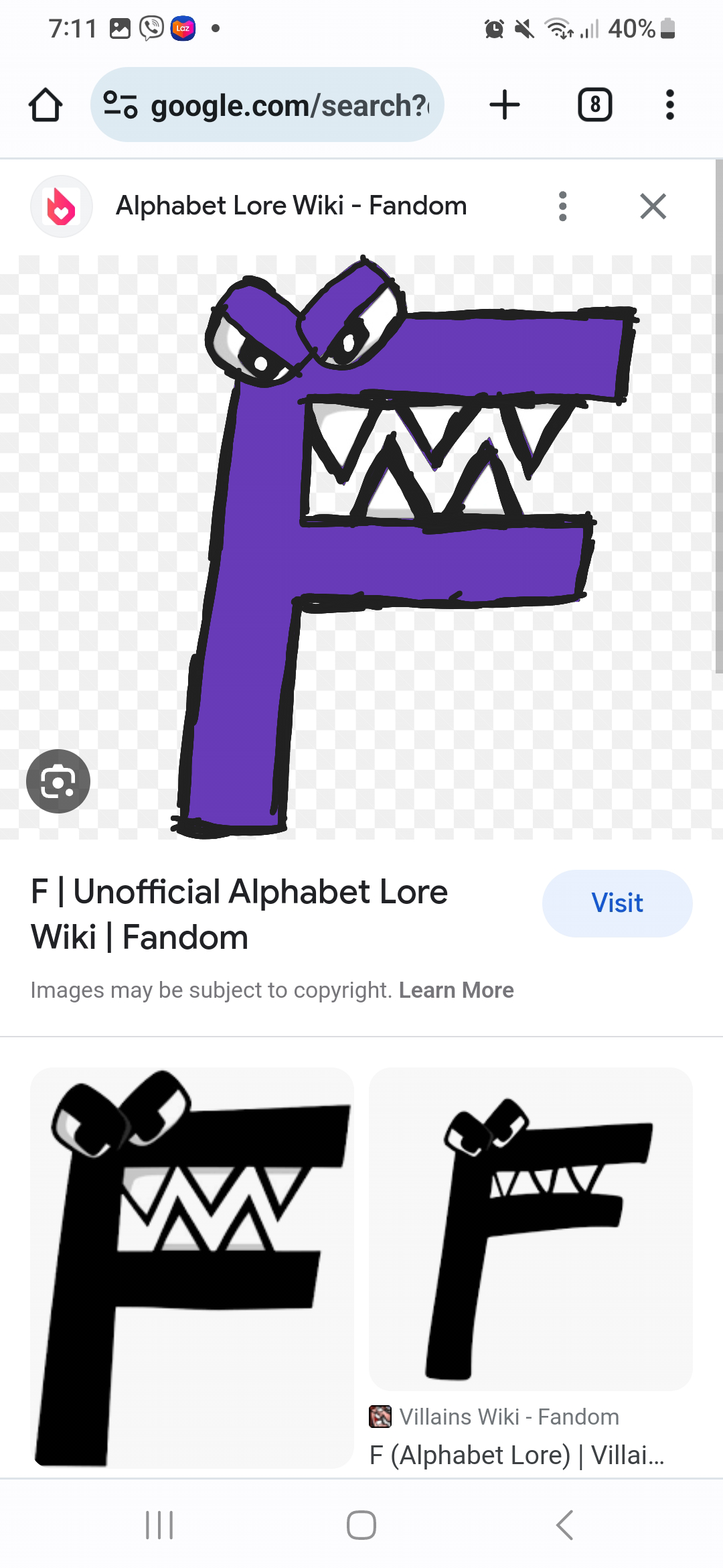 B, Unofficial Alphabet Lore Wiki