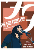 Foo Fighters Gig Poster
