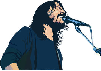 Dave Grohl Vector Art