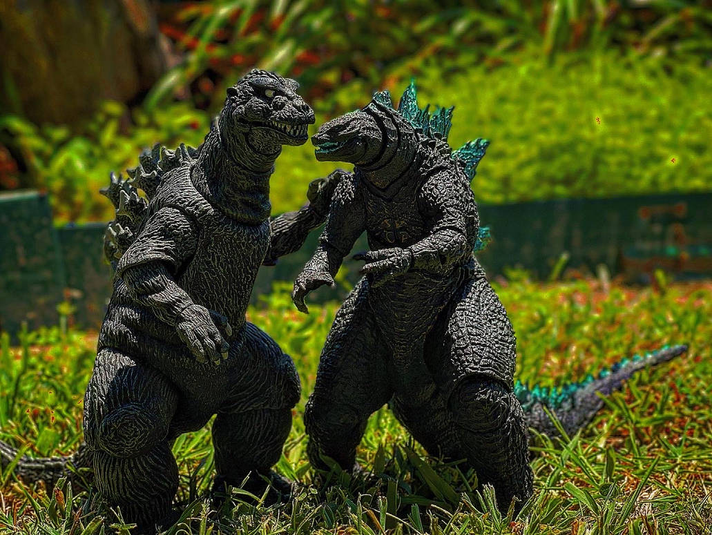 1954 goji proud of his 2021 grandson by rexthezilla on DeviantArt