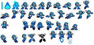 Rockman X 8 bits style