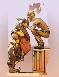 Junkrat and Roadhog