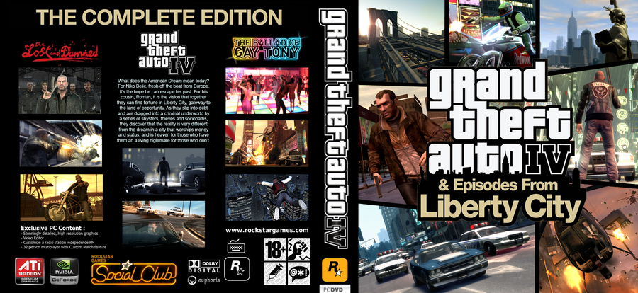 Gta Iv Complete Edition Cover By Sohmoleg On Deviantart Gta Iv Complete Edition Cover By Sohmoleg On Deviantart