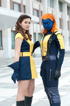 Kitty and Mystique