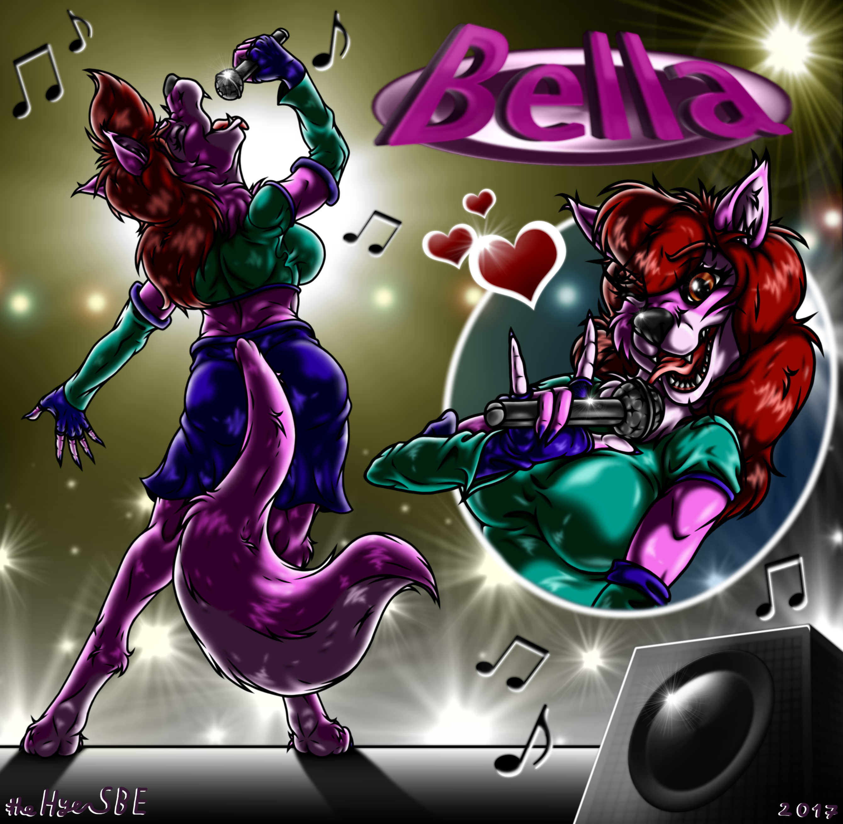 Bella The Pop Star - [COMMISSION]