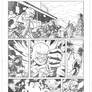 Uncanny X-Force Pg 1 Pencil Samples