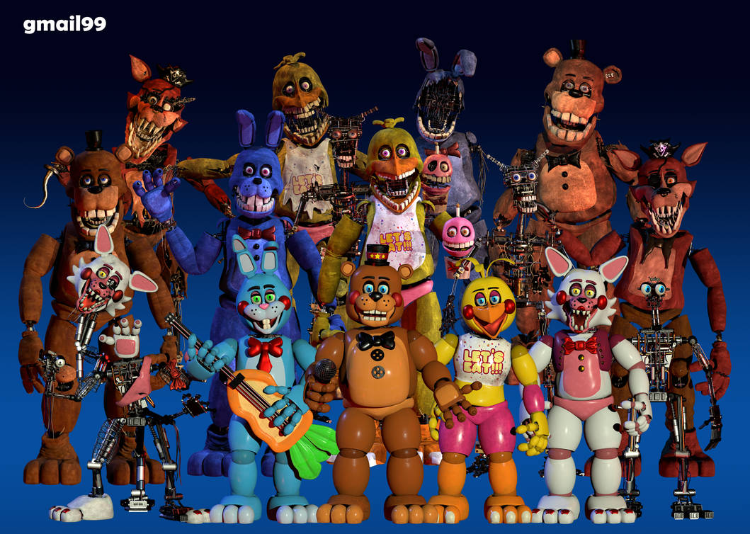Stylized FNaF 2 Pack By Ubuntutu On DeviantArt stylized-fnaf-2-pack-by-ubuntutu-on-deviantart