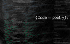 Code is poetry wallpaper by pixelsoul on DeviantArt