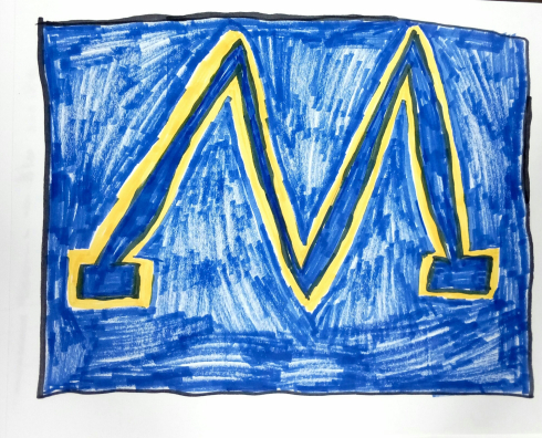 Michigan University Symbol