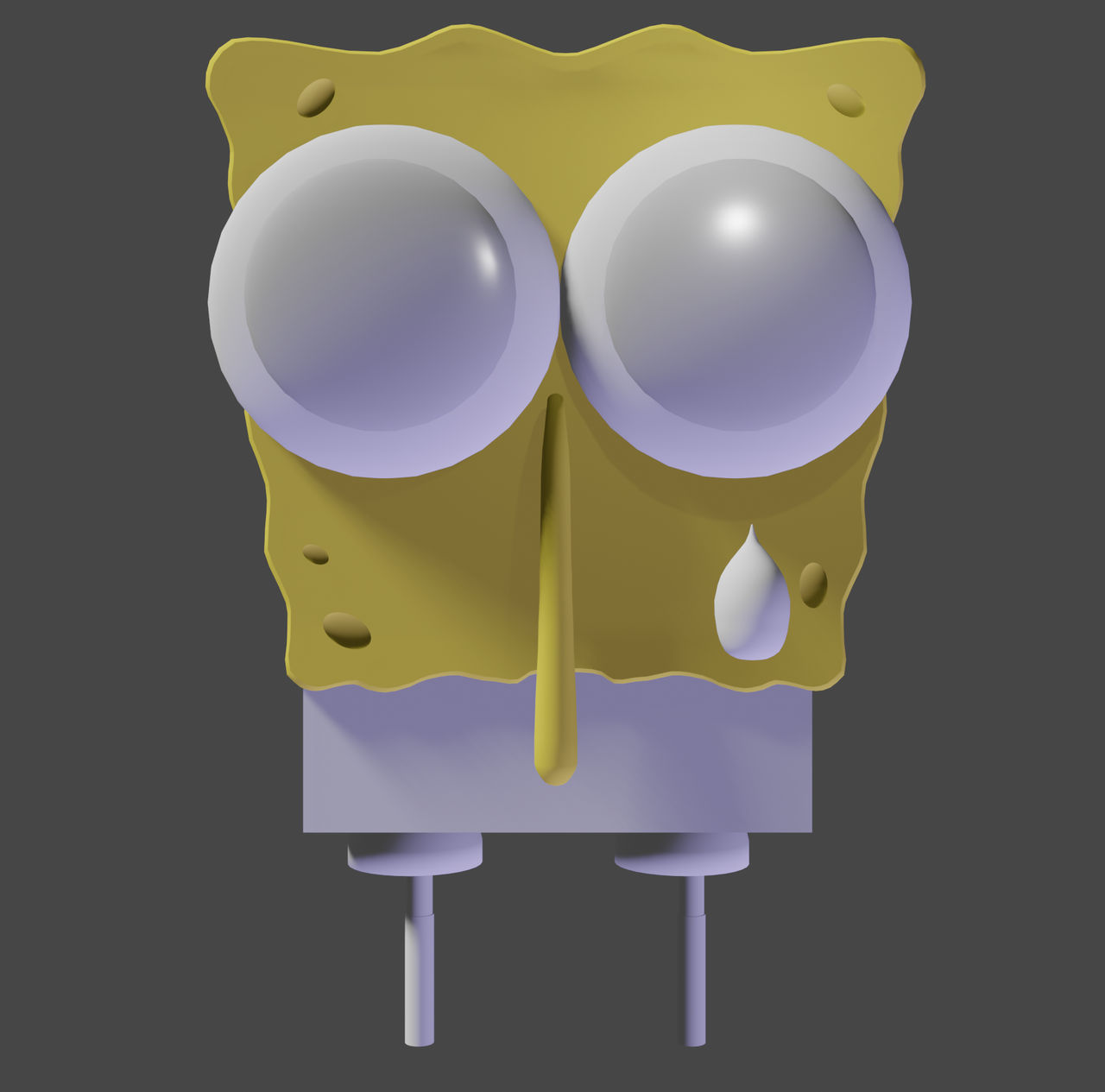 ArtStation - SAD SAD Spongebob!