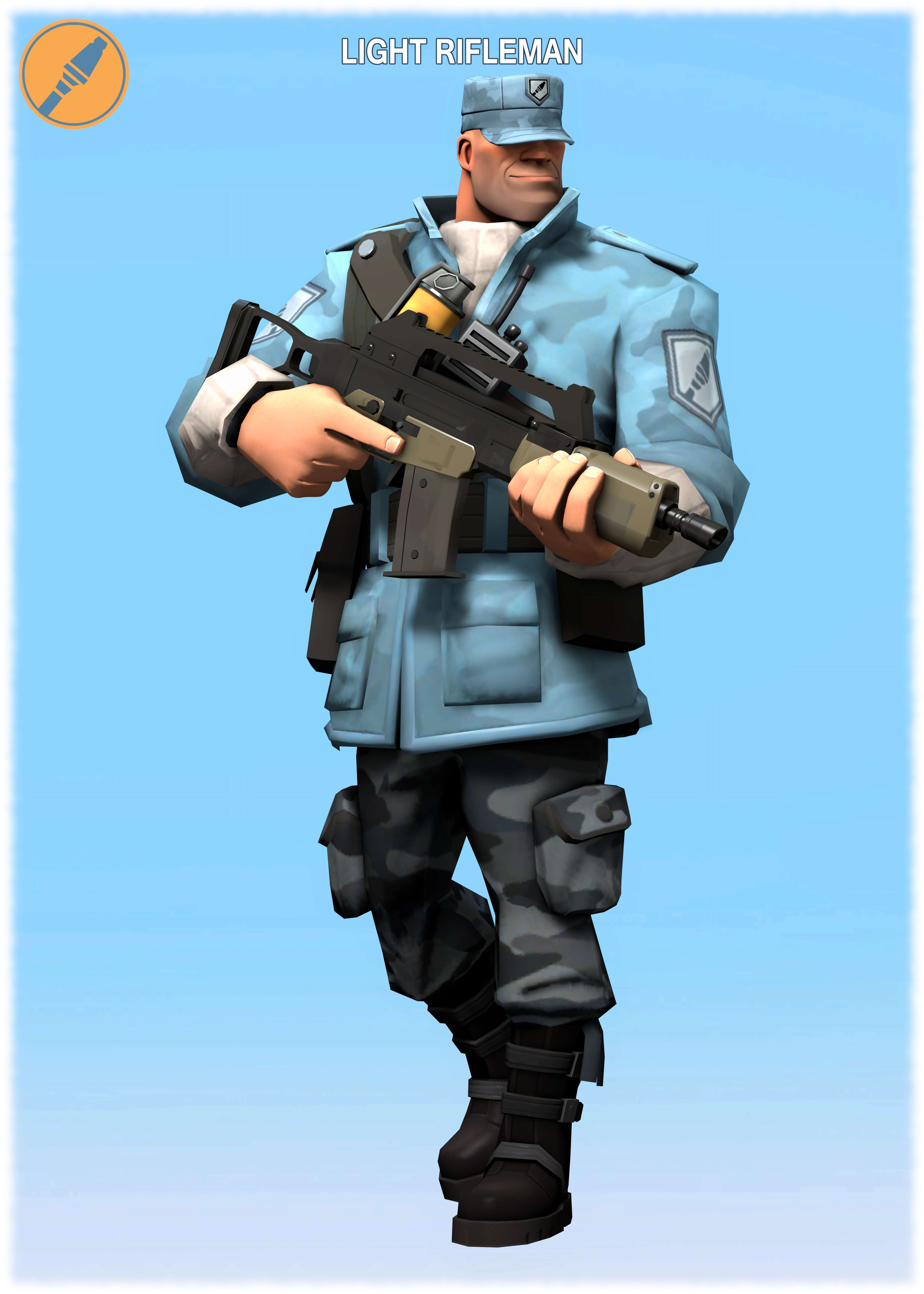 Deviantart Rifleman Guard Soldier - Light Rifleman by AirborneScout on DeviantArt