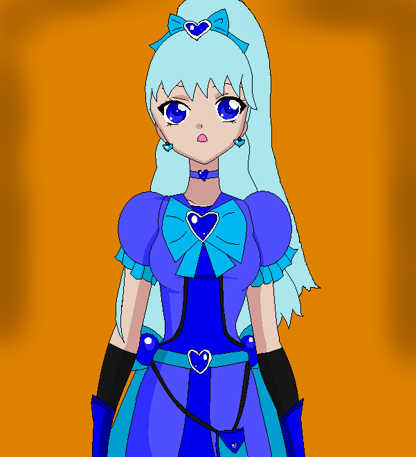 Crystal Pretty Cure- Cure Blue