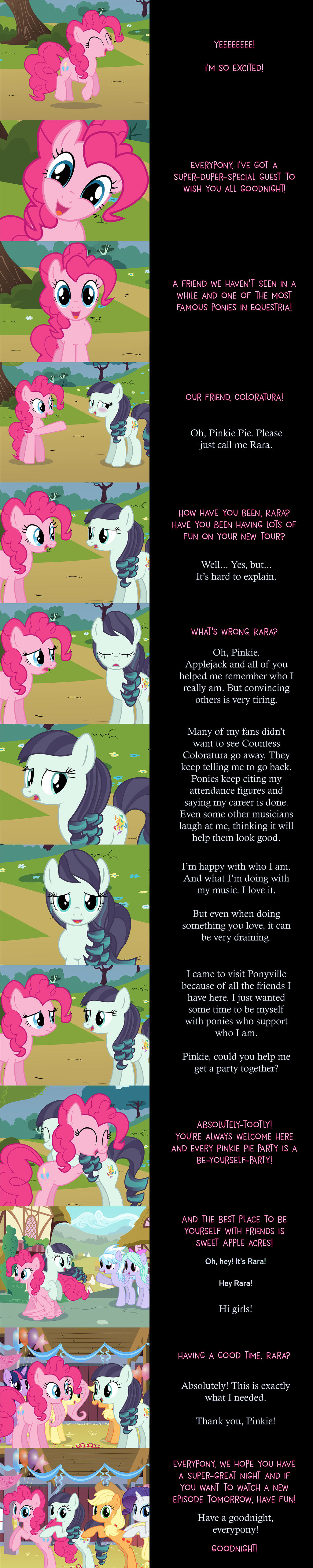 Pinkie Pie Says Goodnight: Who You Are