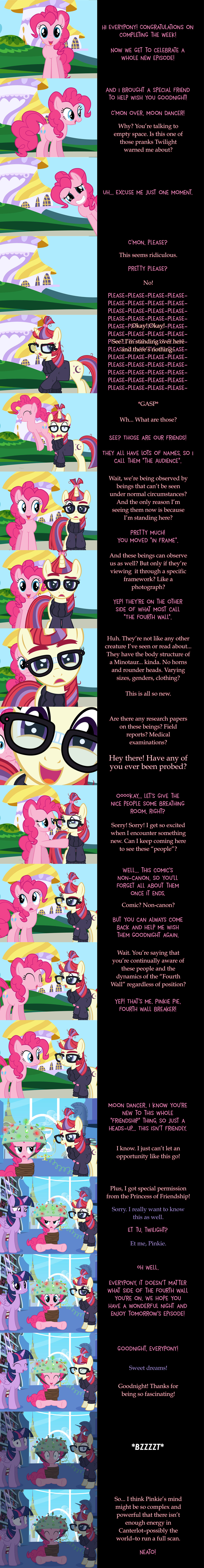 Pinkie Pie Says Goodnight: The Fourth Wall