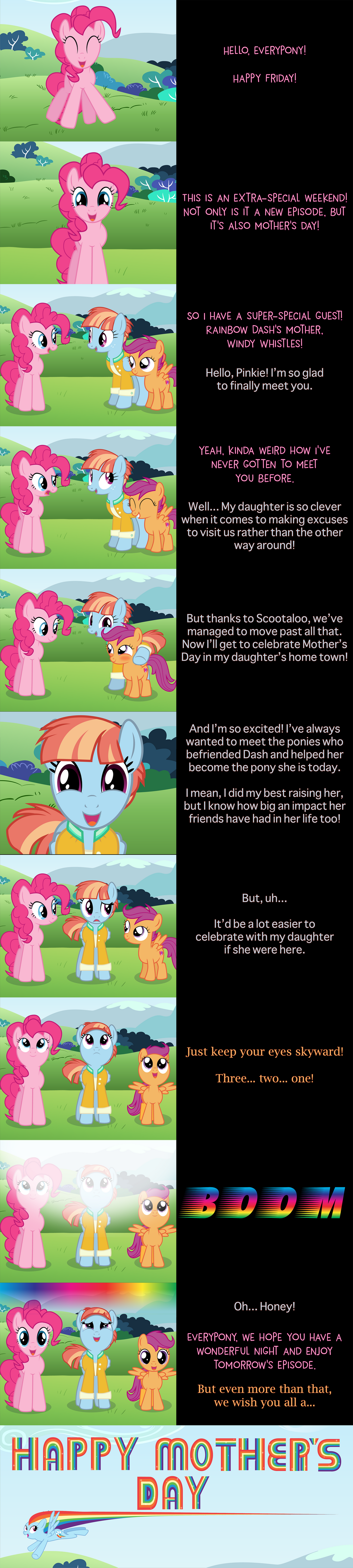 Pinkie Pie Says Goodnight: Mother's Day Wishes