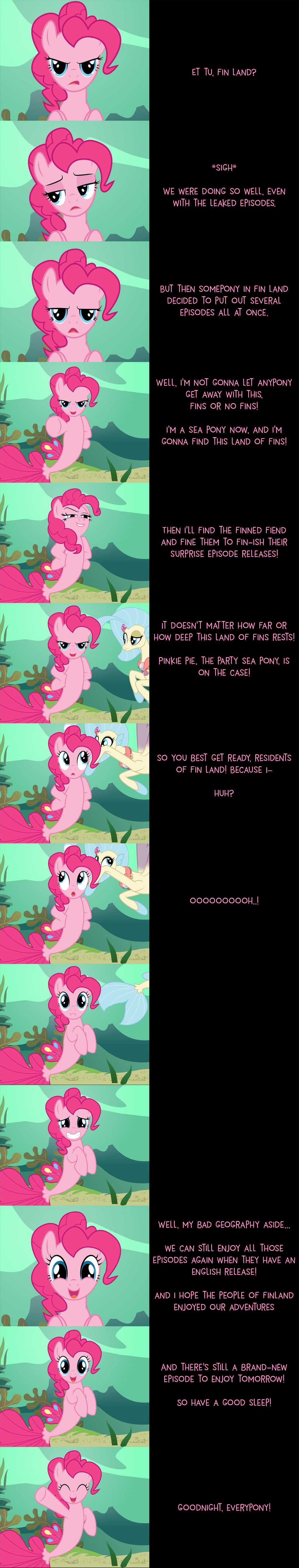 Pinkie Pie Says Goodnight: Finned