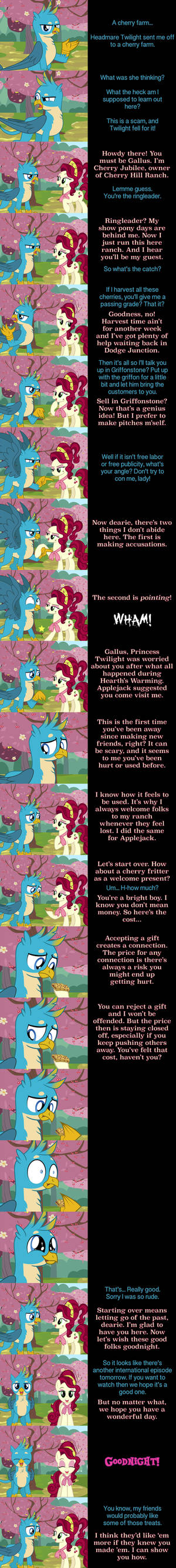 Gallus Says Goodnight by MLP-Silver-Quill