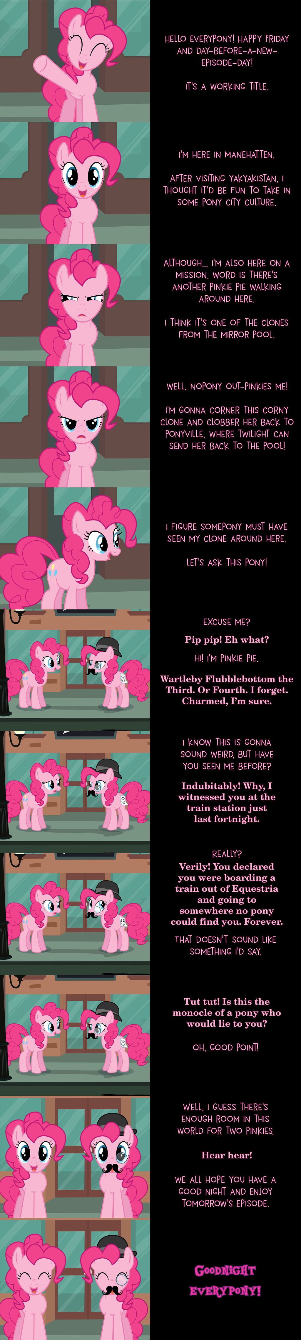 Pinkie Pie Says Goodnight: Double Trouble