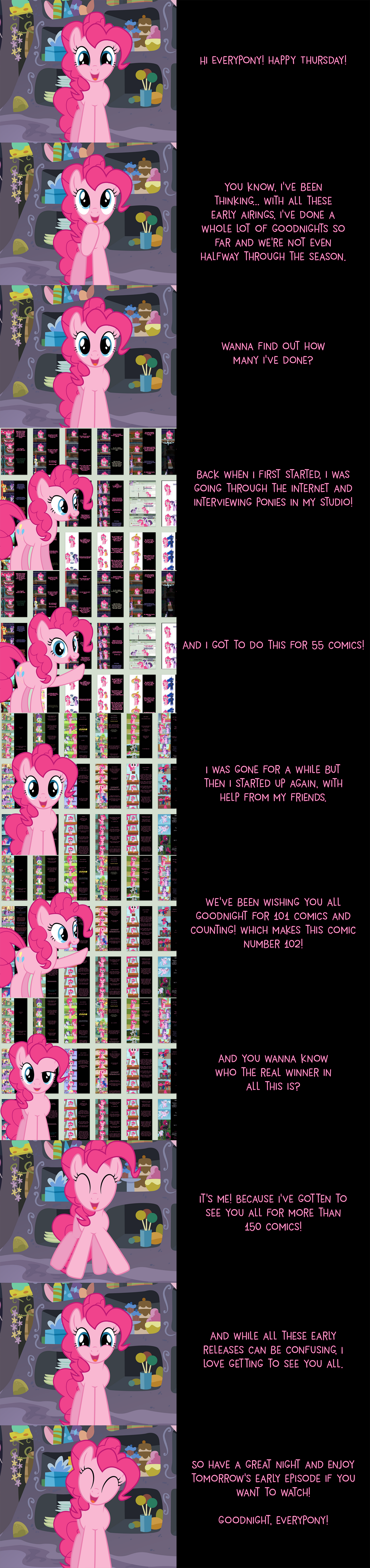 Pinkie Pie Says Goodnight: And Counting