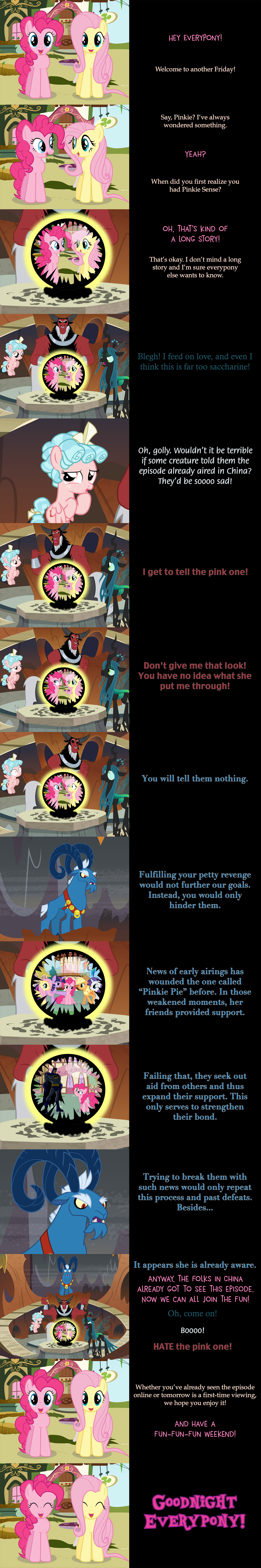 Pinkie Pie Says Goodnight: Villains