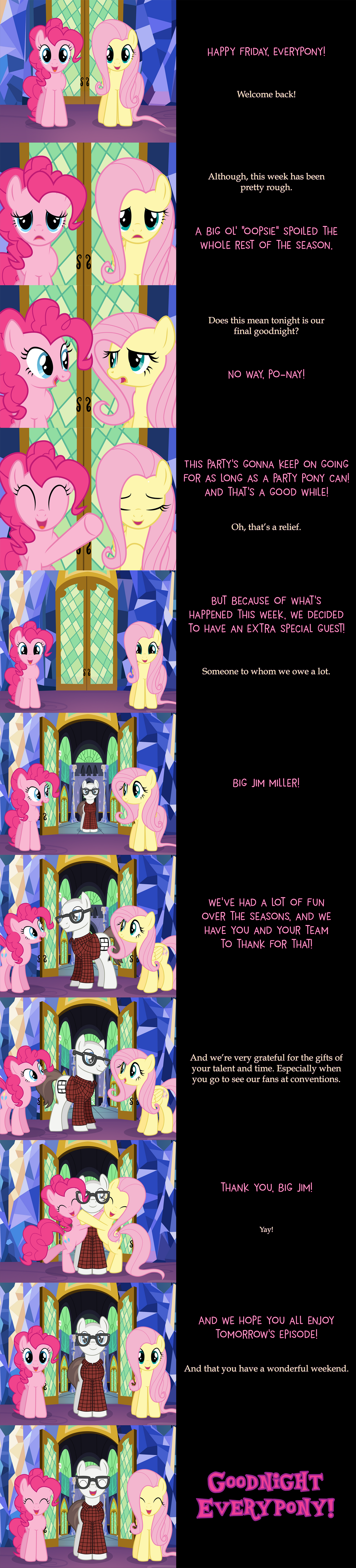 Pinkie Pie Says Goodnight: Big Thanks