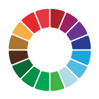 Color Wheel Invitation