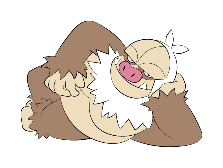 Mega Slacking Pokemon: Slaking by Flipsy529 on DeviantArt