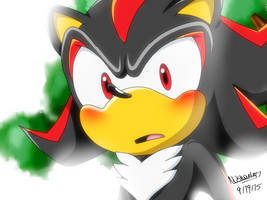 .:Sonic X:.Shadow blushing