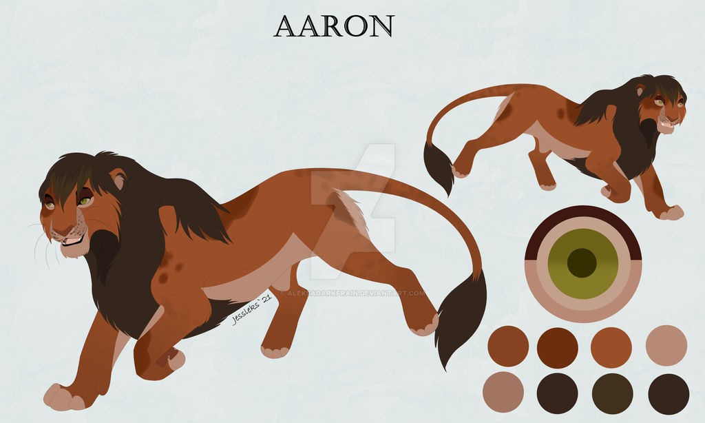 Aaron | Reference by AleksaDarkFrain on DeviantArt