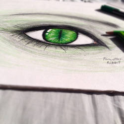 green devil eye