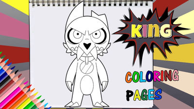 Disney The Owl House King Coloring Page by PlAyHoUsE305 on DeviantArt
