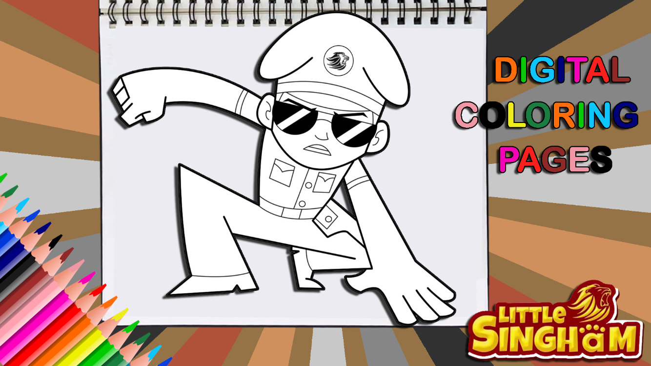 Superhero Supercop Little Singham Coloring Pages by PlAyHoUsE305 on DeviantArt Superhero Supercop Little Singham Coloring Pages by PlAyHoUsE305 on DeviantArt