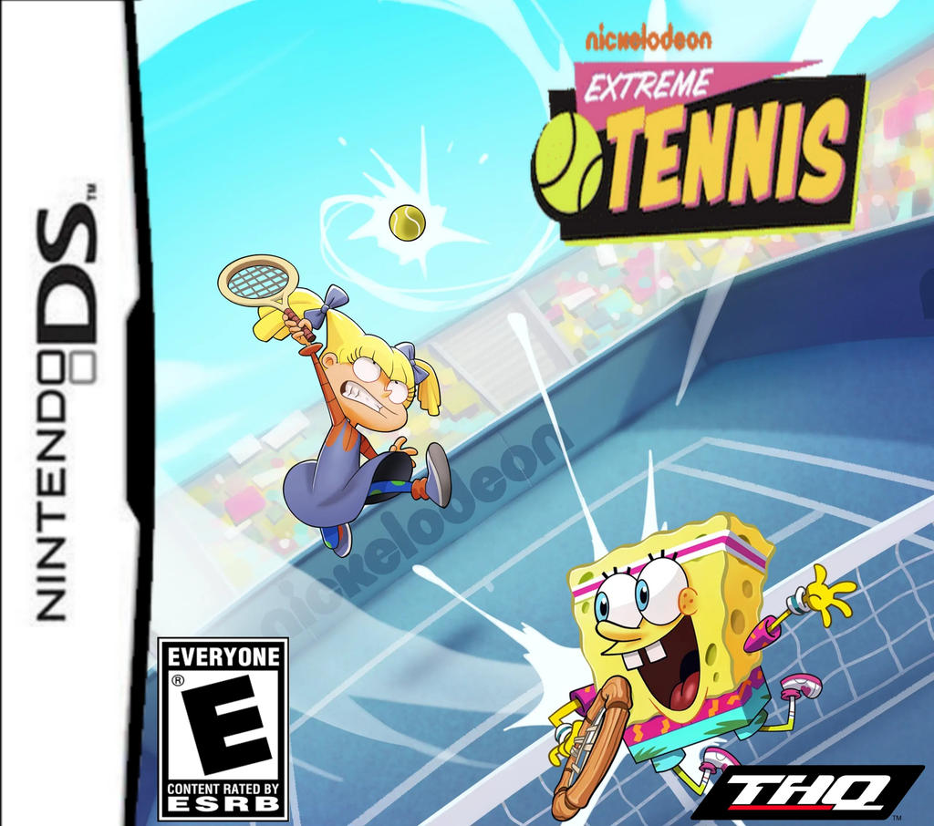 Nickelodeon Extreme Tennis DS Cover by Michaelangelo65 on DeviantArt