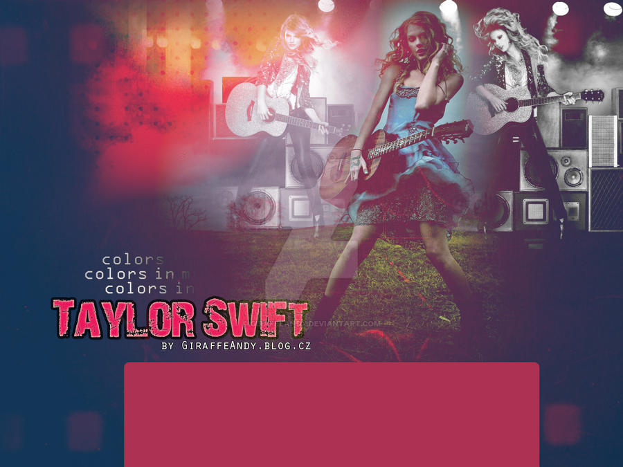 Taylor Swift Layout 2