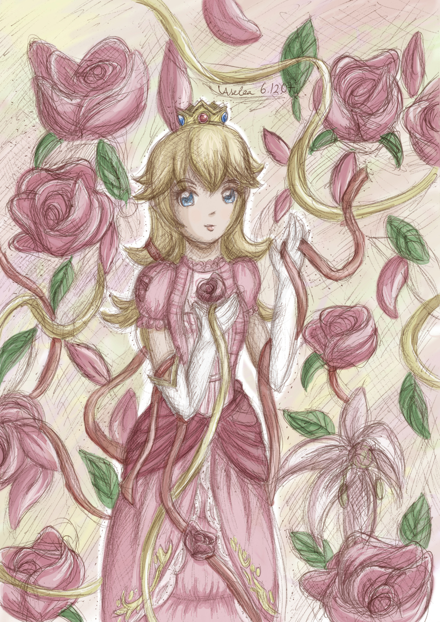 Peach Blossom by Aselea on DeviantArt