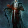 the wizard with his pet ghoulfish